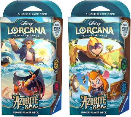 Disney Lorcana Azurite Sea Starter Deck