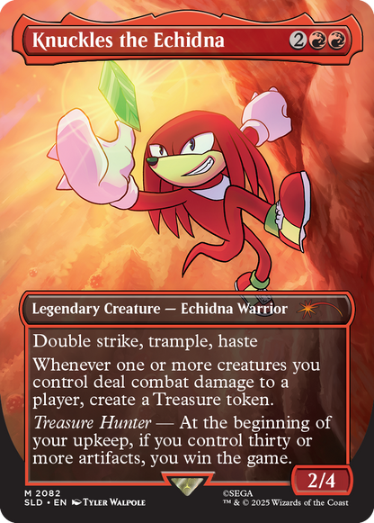 MTG Secret Lair Sonic: Friends & Foes Non-foil WPN Store Only