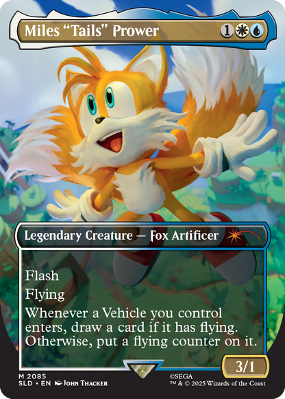 MTG Secret Lair Sonic: Friends & Foes Non-foil WPN Store Only