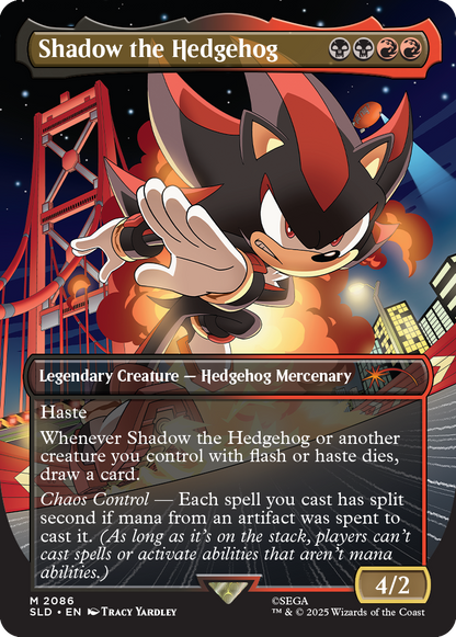 MTG Secret Lair Sonic: Friends & Foes Non-foil WPN Store Only