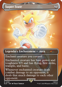 MTG Secret Lair Sonic: Friends & Foes Non-foil WPN Store Only