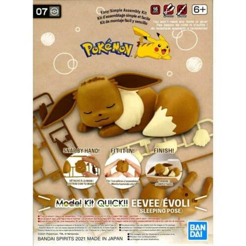 Bandai Spirits Pokemon Eevee Sleeping Pose Model Kit Quick!!