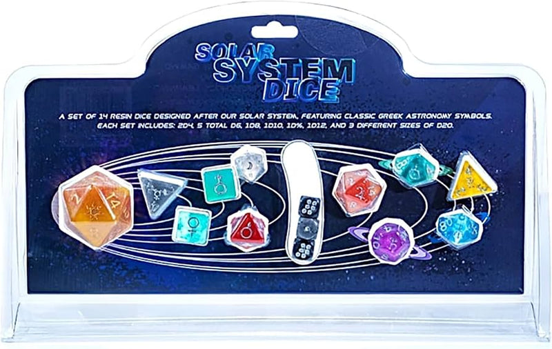 Gate Keeper Games & Dice: 14-set Solar System Dice