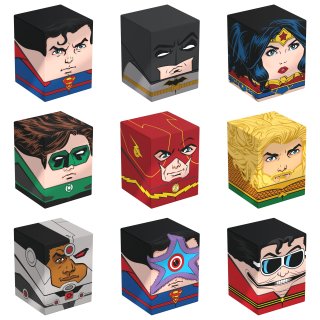 Ultimate Guard Squaroes DC Justice League Superheros 100+ Deck Box