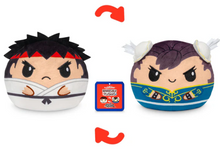 TeeTurtle Plushiverse Ryu / Chun Li 4" Reversible Plushie