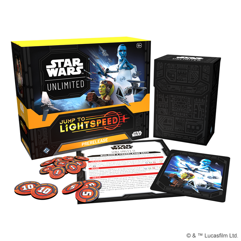 Star Wars Unlimited Jump to Lightspeed Prerelease Box (PREORDER)