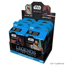Star Wars Unlimited The Legends of the Force Spotlight Deck