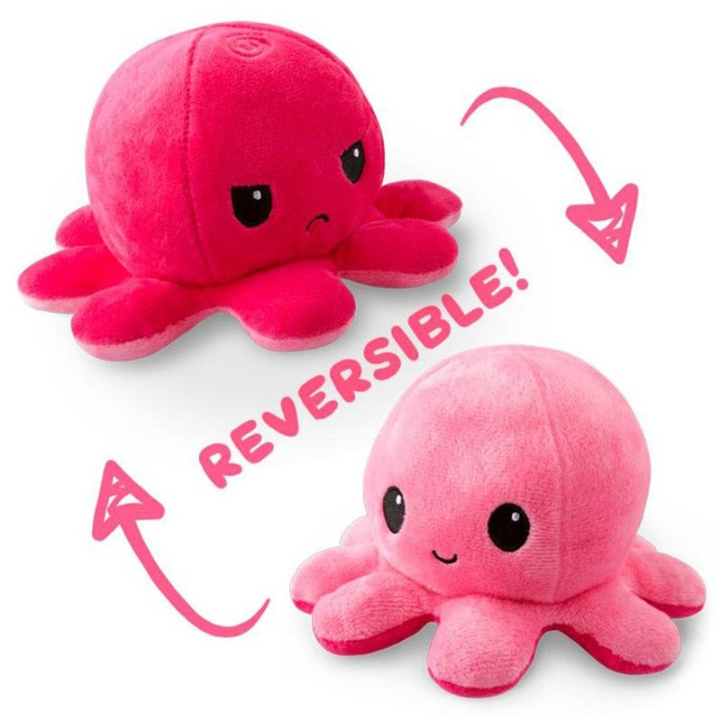 TeeTurtle Plushiverse Octopus Reversible Plush