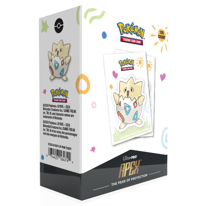 Ultra Pro Pokemon Togepi Apex Sleeves 105ct