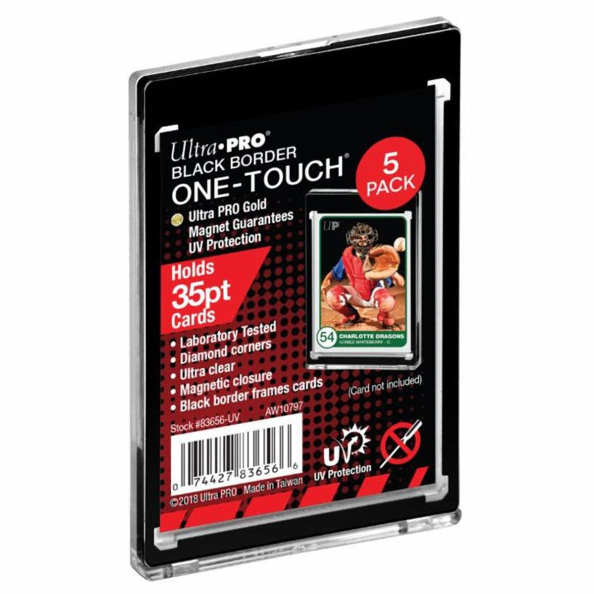 Ultra Pro One-Touch: Magnetic Card Holder 5 Pack