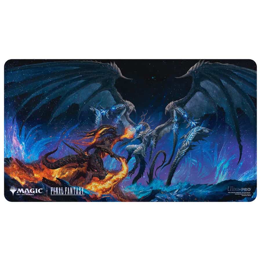 Ultra Pro MTG Universes Beyond: Final Fantasy Ifrit vs. Bahamut Holofoil Playmat