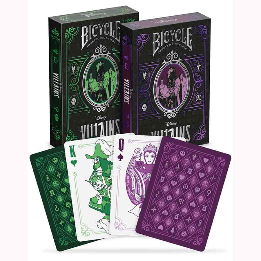 Bicycle Disney Villains Playing Cards