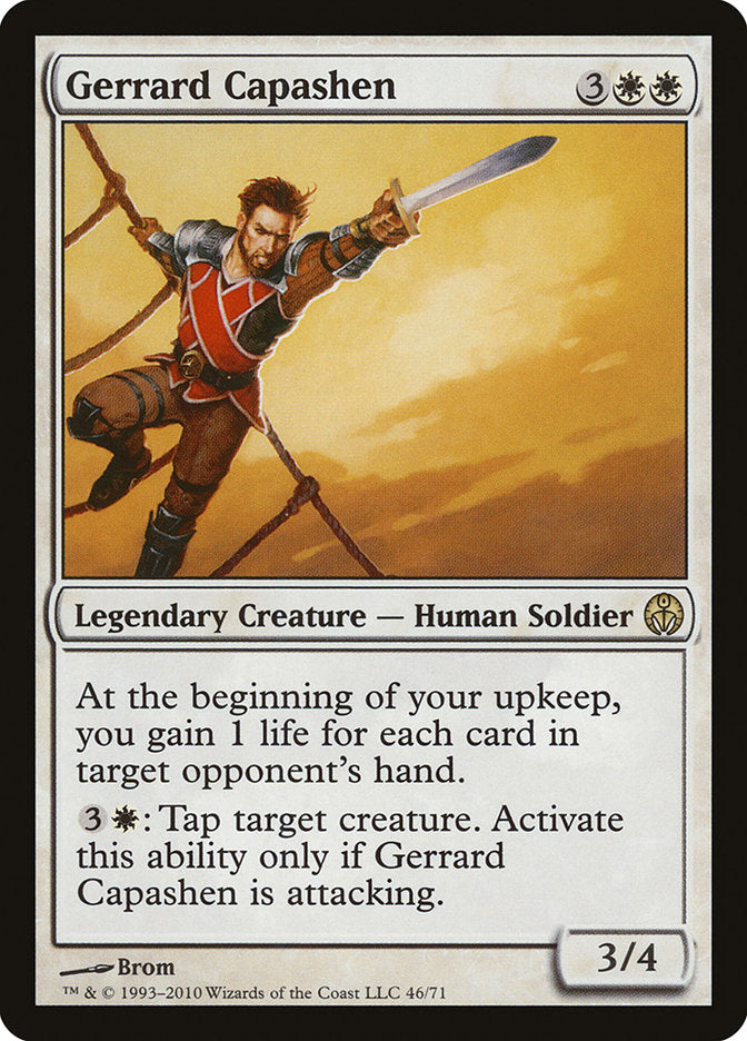 Gerrard Capashen [Duel Decks: Phyrexia vs. the Coalition] | Mothership Books and Games TX