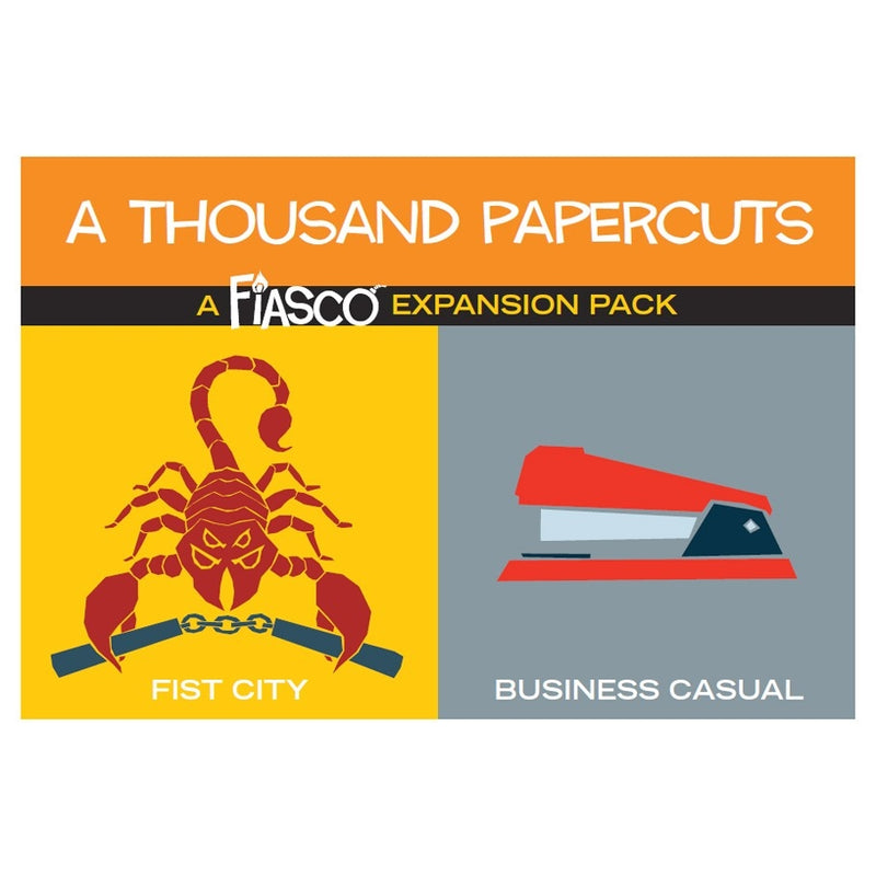 Fiasco Expansion Pack: A Thousand Papercuts - CLEARANCE