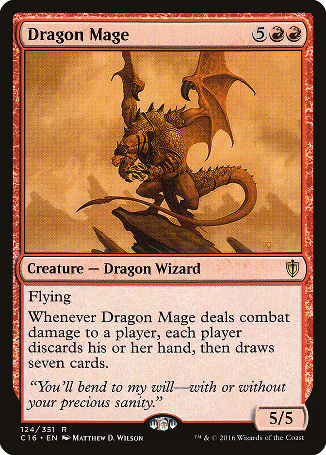 Dragon Mage [Commander 2016] | Mothership Books and Games TX