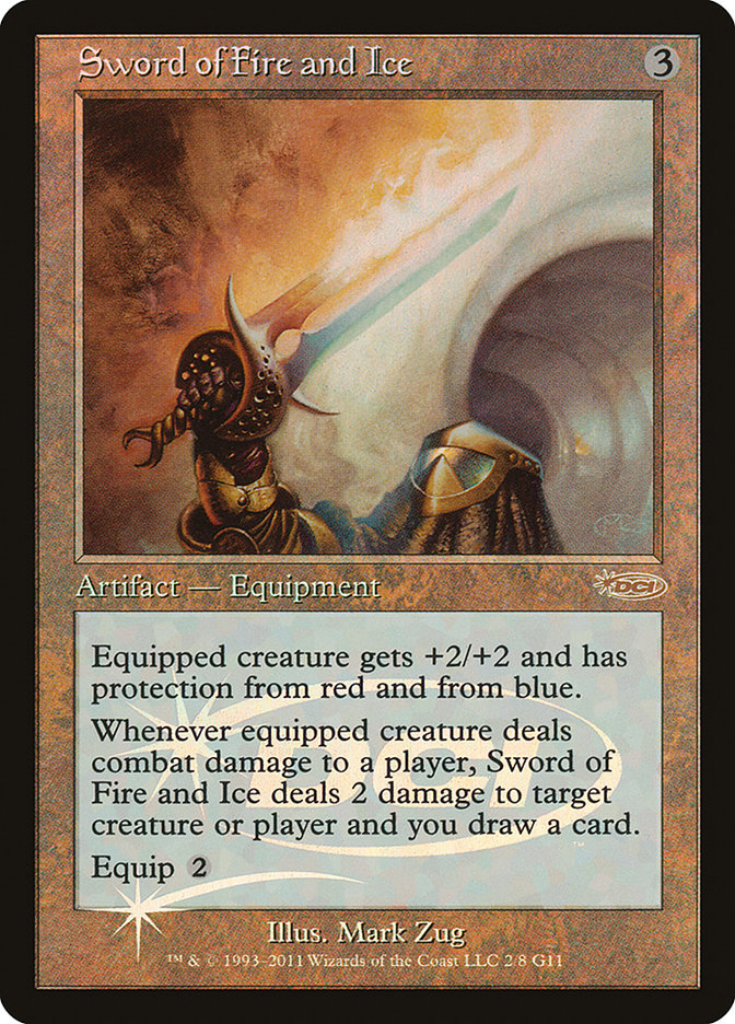 Sword of Fire and Ice [Judge Gift Cards 2011] | Mothership Books and Games TX