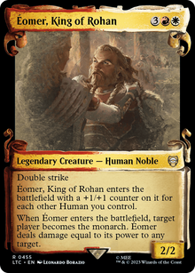 Eomer, King of Rohan [The Lord of the Rings: Tales of Middle-Earth Commander Showcase Scrolls]