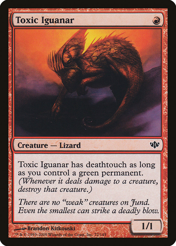 Toxic Iguanar [Conflux] | Mothership Books and Games TX