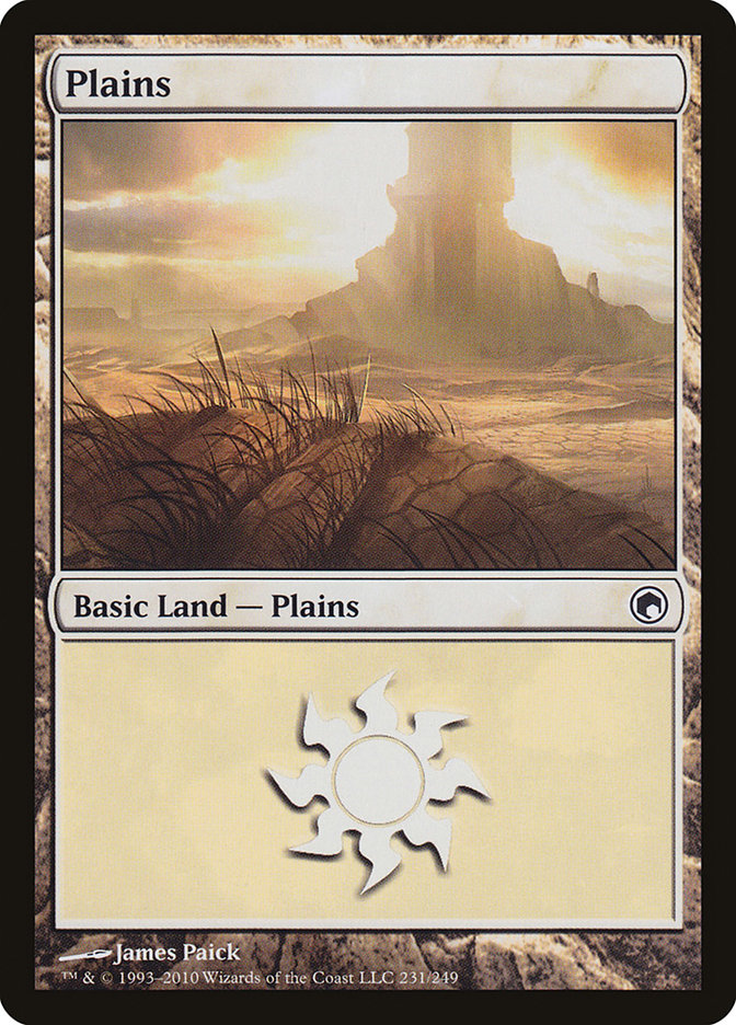 Plains (231) [Scars of Mirrodin] | Mothership Books and Games TX