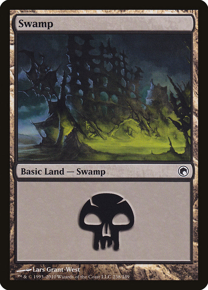 Swamp (238) [Scars of Mirrodin] | Mothership Books and Games TX