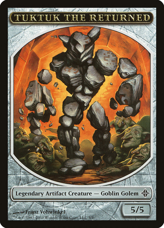Tuktuk the Returned Token [Rise of the Eldrazi Tokens] | Mothership Books and Games TX