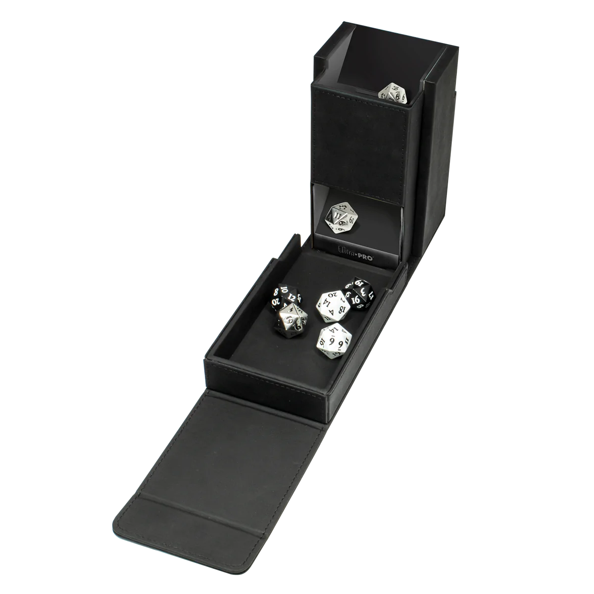 Jet Black Alcove Dice Tower