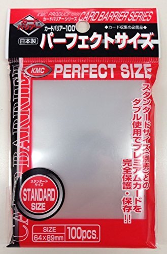 KMC Standard Perfect Fit Side Load Inner Sleeves Clear —