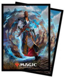 Ultra Pro Standard Size Sleeves 100ct - M21 (Core Set 2021) - V2 - Teferi, Master of Time