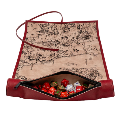 Sword Coast Dice Scroll Map