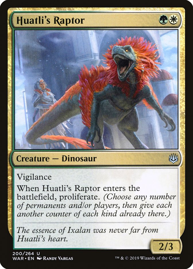 Huatli's Raptor [War of the Spark] | Mothership Books and Games TX