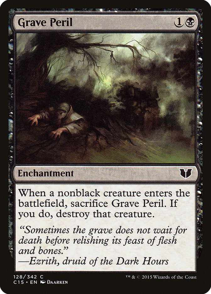 Grave Peril [Commander 2015] | Mothership Books and Games TX