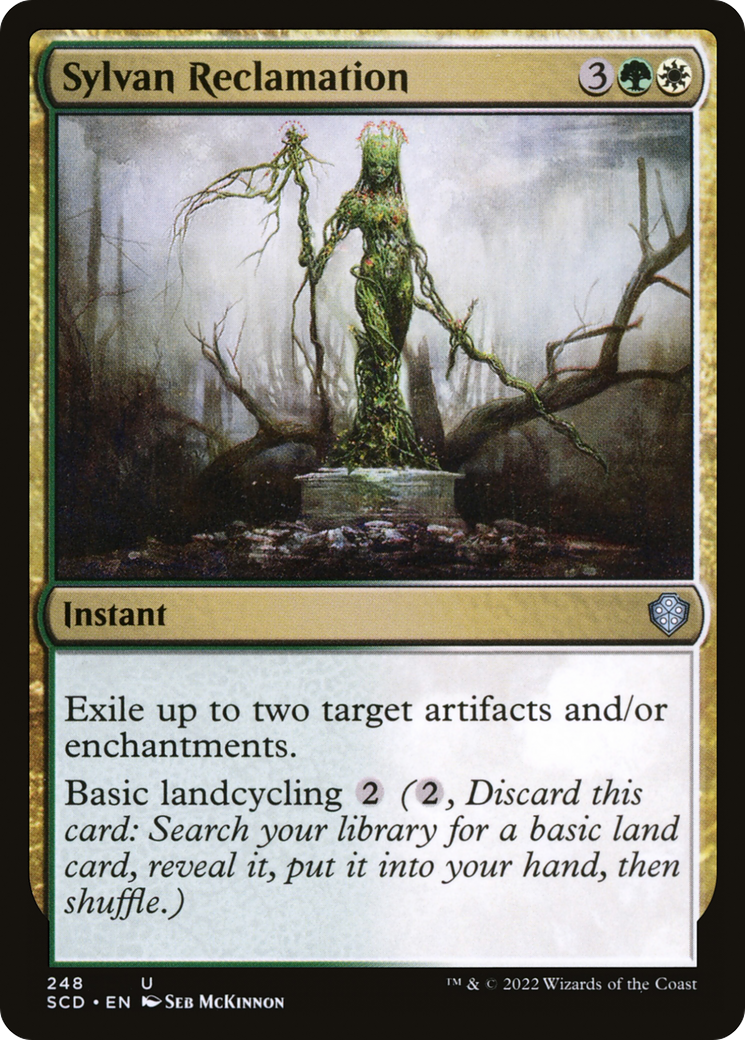 Sylvan Reclamation [Starter Commander Decks]