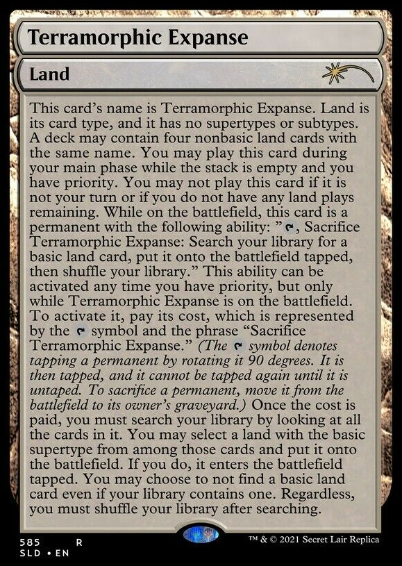 Terramorphic Expanse (Full Text) [Secret Lair Drop Promos]