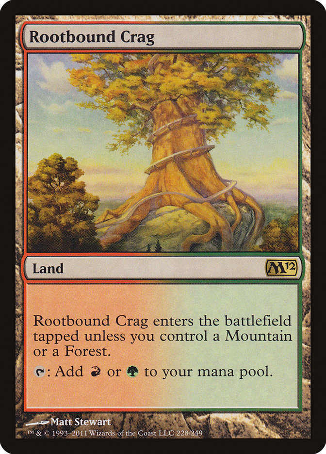 Rootbound Crag [Magic 2012] | Mothership Books and Games TX