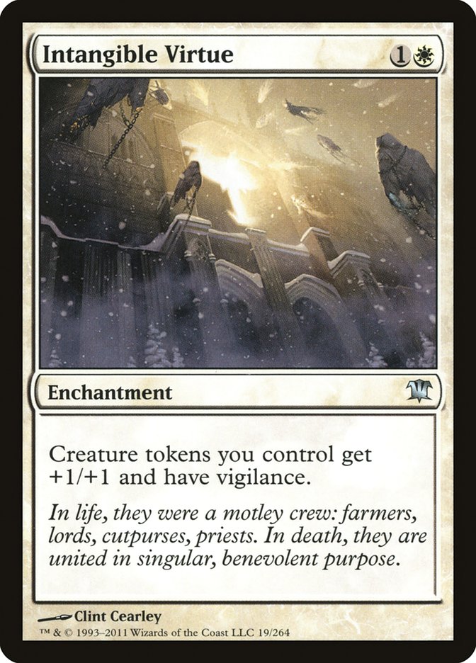 Intangible Virtue [Innistrad] | Mothership Books and Games TX