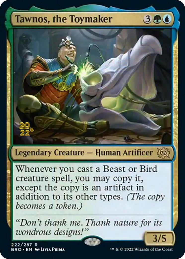 Tawnos, the Toymaker [The Brothers' War Prerelease Promos]