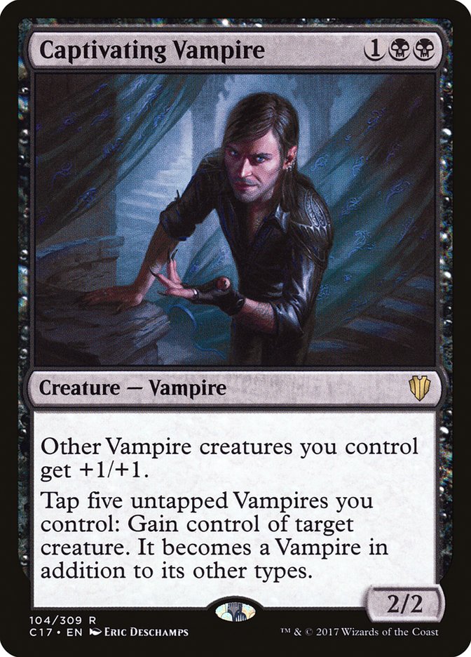 Captivating Vampire [Commander 2017] | Mothership Books and Games TX