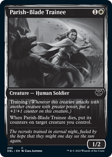Parish-Blade Trainee [Innistrad: Double Feature]