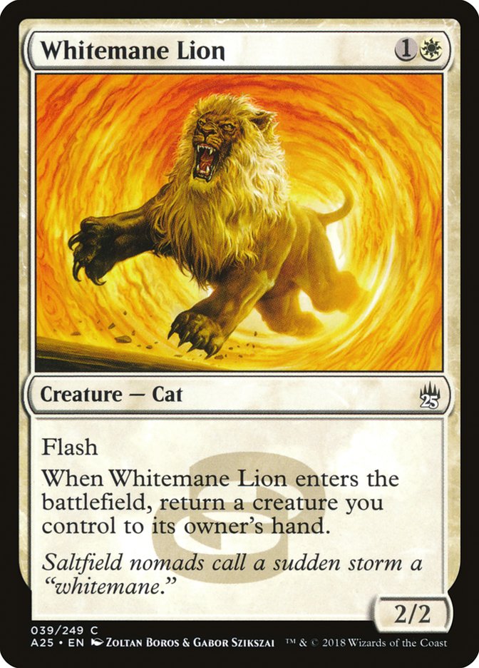 Whitemane Lion [Masters 25] | Mothership Books and Games TX