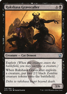 Rakshasa Gravecaller [Dragons of Tarkir]