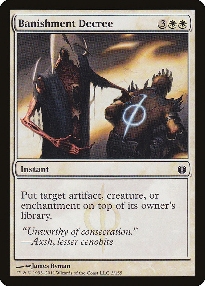 Banishment Decree [Mirrodin Besieged] | Mothership Books and Games TX