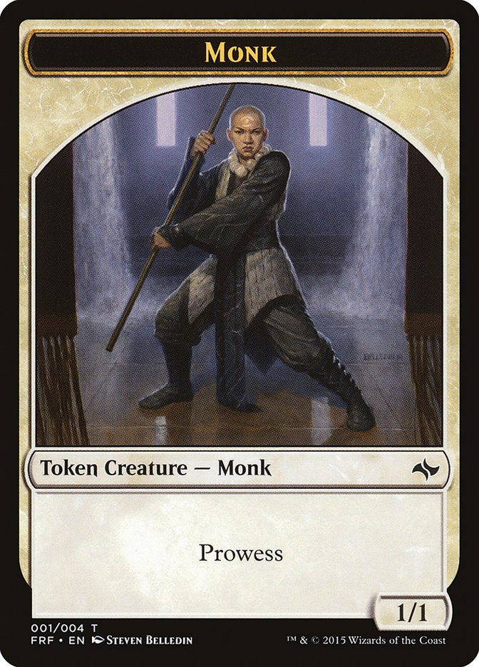 Monk Token [Fate Reforged Tokens] | Mothership Books and Games TX