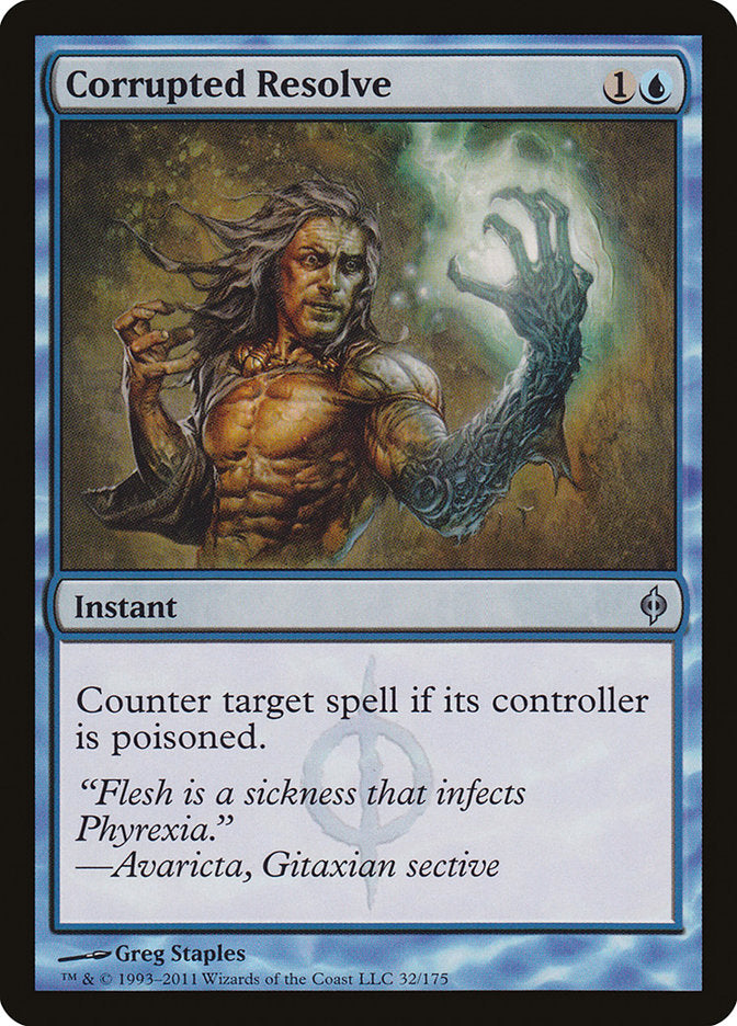Corrupted Resolve [New Phyrexia] | Mothership Books and Games TX