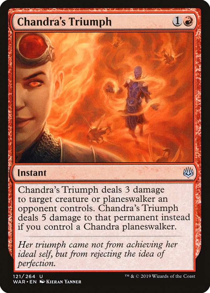 Chandra's Triumph [War of the Spark] | Mothership Books and Games TX
