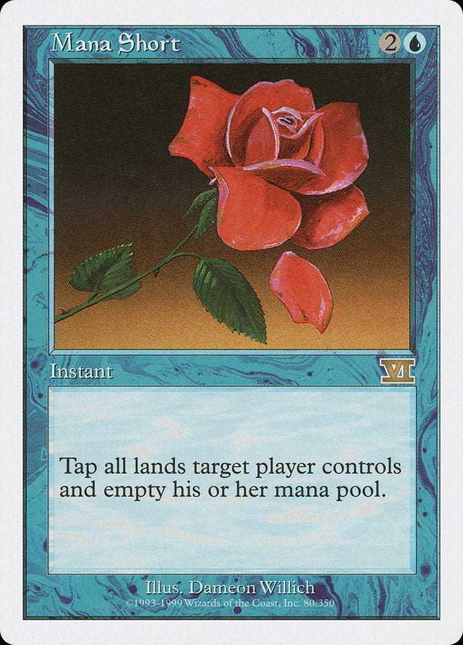 Mana Short [Classic Sixth Edition] | Mothership Books and Games TX