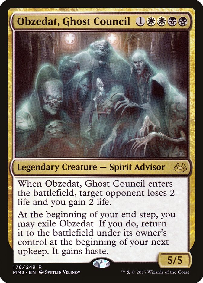Obzedat, Ghost Council [Modern Masters 2017] | Mothership Books and Games TX