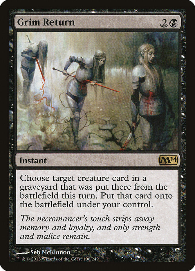 Grim Return [Magic 2014] | Mothership Books and Games TX