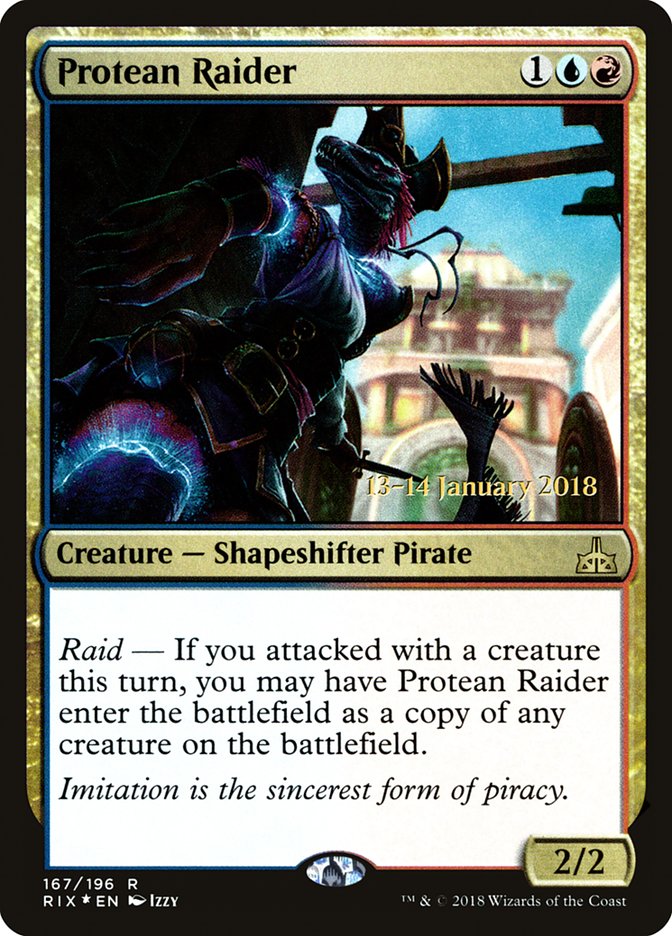 Protean Raider [Rivals of Ixalan Prerelease Promos]