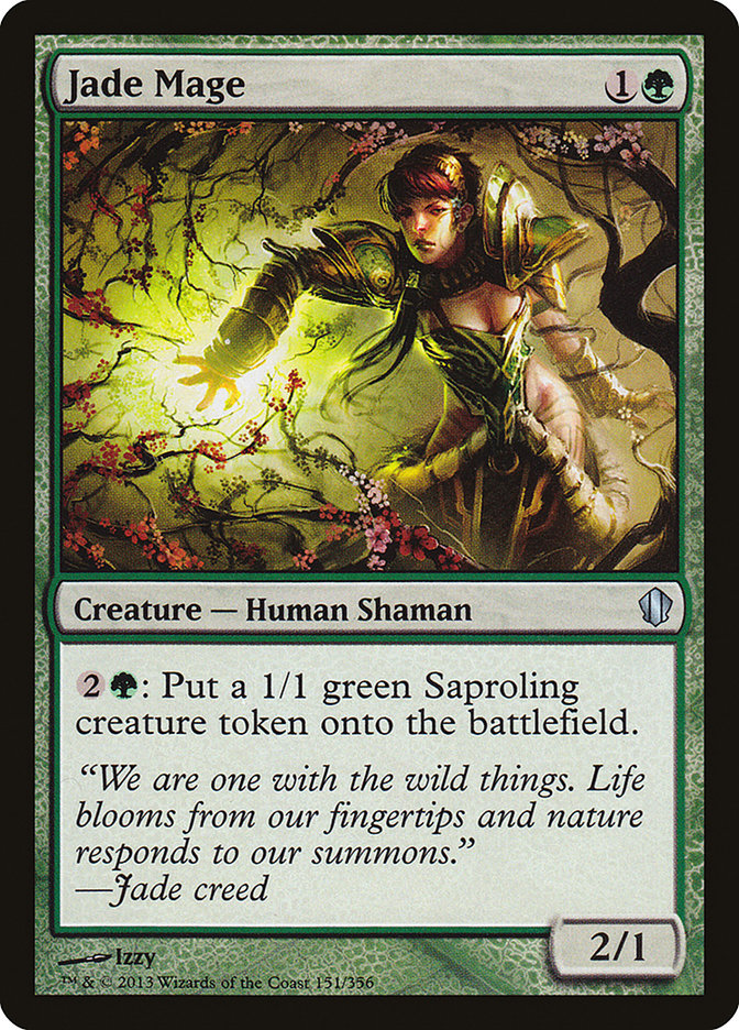 Jade Mage [Commander 2013] | Mothership Books and Games TX