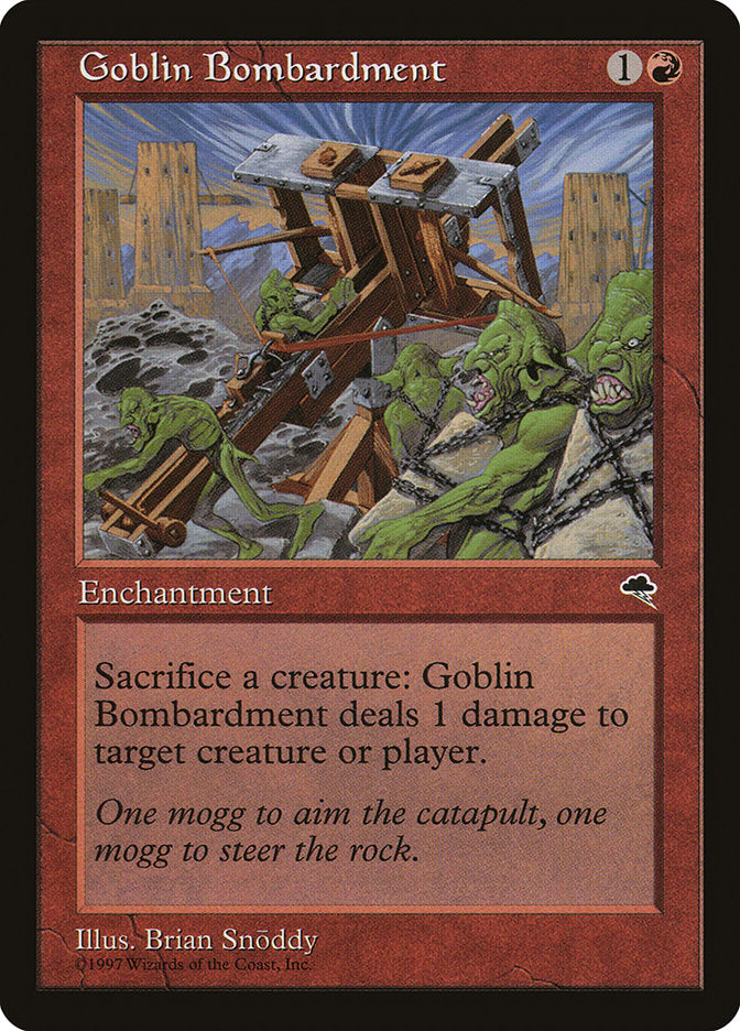 Goblin Bombardment [Tempest]